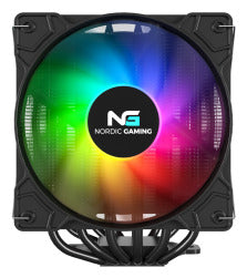 Nordic Gaming AC200 Processor-køler 2-pack Sort 120 mm