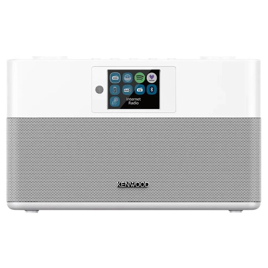 Kenwood CR-ST200S-W Smart Compact Radio - hvid