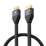 Wozinsky kabel HDMI 2.1 8K 60 Hz 48 Gbps / 4K 120 Hz / 2K 144 Hz 1 m Sølv (WHDMI-10)