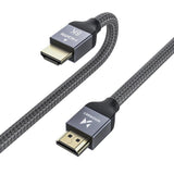 Wozinsky HDMI 2.1 Kabel 8K 60 Hz 48 Gbps / 4K 120 Hz / 2K 144 Hz 2 m Sølv (WHDMI-20)