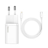 Baseus TZCCSUP-B02 oplader til mobil enhed Universel Hvid Vekselstrøm Hurtig opladning Indendørs
