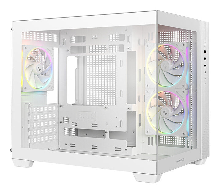 DeepCool CG330 3F WH Tower Hvid