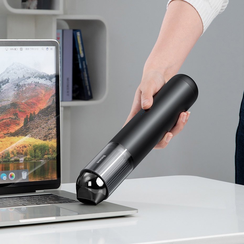 Baseus A3 trådløs bilstøvsuger 135 W 15000 Pa sort (CRXCQA3-0A)