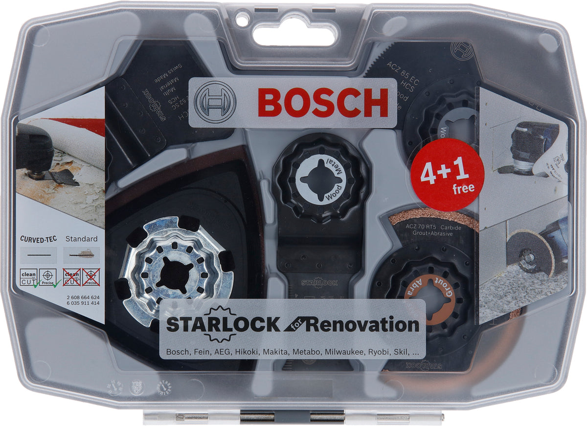 Bosch 2 608 664 624 multifunktion værktøj Bladsæt