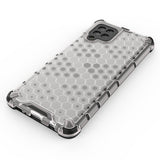 Honeycomb Case armor cover med TPU Bumper til Samsung Galaxy A42 5G blå