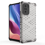 Honeycomb Case armor cover med TPU Bumper til Xiaomi Redmi K40 Pro + / K40 Pro / K40 / Poco F3 grøn