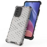 Honeycomb Case armor cover med TPU Bumper til Xiaomi Redmi K40 Pro + / K40 Pro / K40 / Poco F3 grøn