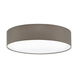 Eglo Pasteri 3L Ø57 taupe plafond
