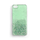 Wozinsky Star Glitter Shining Cover til Xiaomi Redmi K40 Pro + / K40 Pro / K40 / Poco F3 grøn
