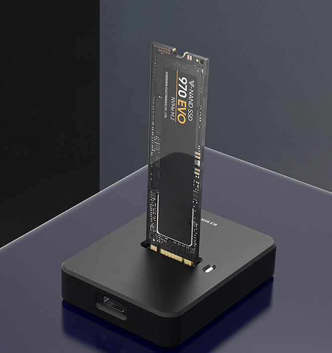 Gembird DD-U3M2 drev dockingstation USB 3.2 Gen 1 (3.1 Gen 1) Type-C Sort