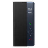 Sleep Case Bookcase Type Case med Smart Window til Xiaomi Redmi K40 Pro+ / K40 Pro / K40 / Poco F3 blå