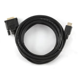 Gembird 5m, HDMI/DVI, M/M DVI-D Sort