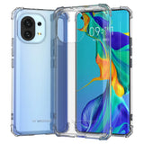 Wozinsky Anti Shock holdbar kuffert med militær beskyttelse til Xiaomi Mi 11 gennemsigtig