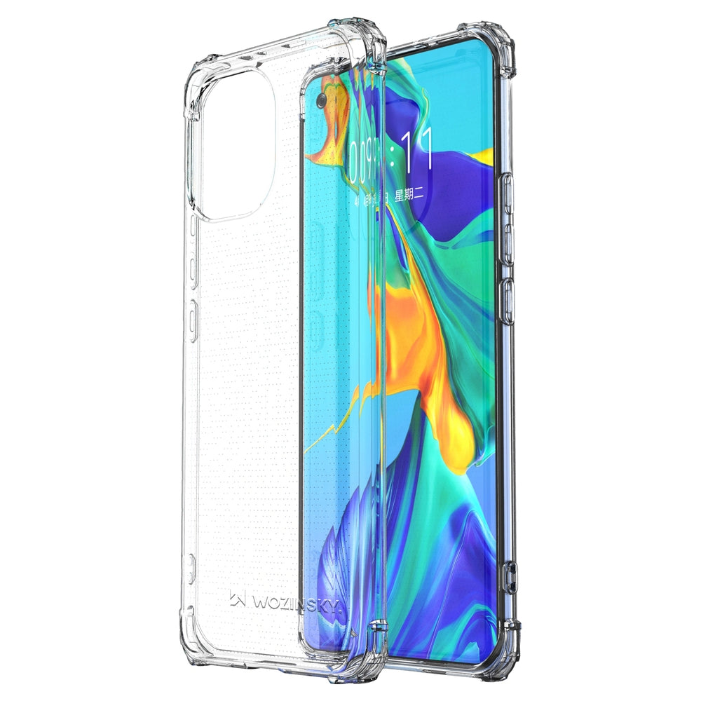 Wozinsky Anti Shock holdbar kuffert med militær beskyttelse til Xiaomi Mi 11 gennemsigtig