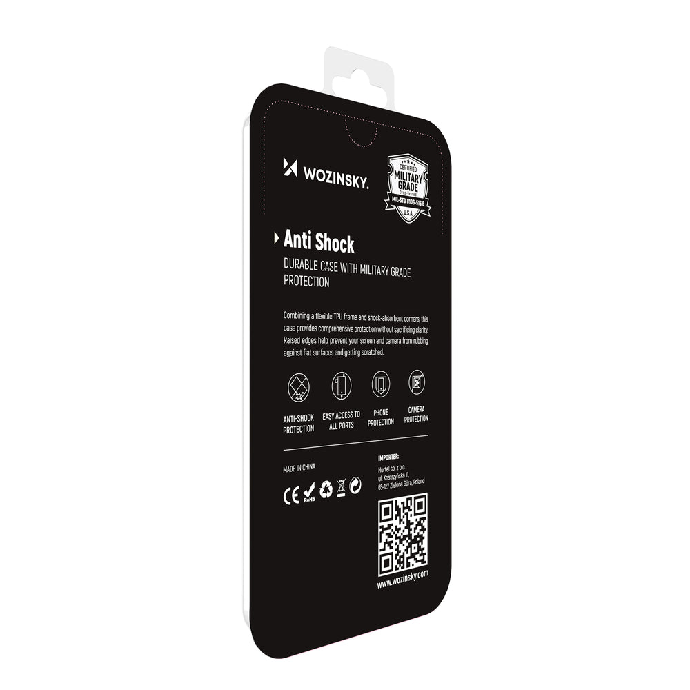 Wozinsky Anti Shock holdbar kuffert med militær beskyttelse til Xiaomi Mi 11 gennemsigtig