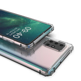 Wozinsky Anti Shock holdbar kuffert med militær beskyttelse til Samsung Galaxy A72 4G gennemsigtig