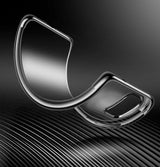 Clear Color Case Gel TPU Electroplating Frame Cover til Samsung Galaxy A72 4G blå