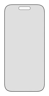 PanzerGlass ® 2-Way Privacy Skærmbeskyttelse iPhone 17 Pro | Ultra-Wide Fit m. Fastfit in-a-box