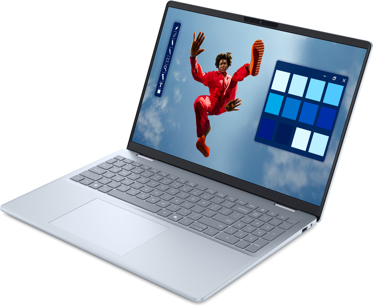 DELL 16 Plus DB16250 Intel Core Ultra 7 258V Laptop 40,6 cm (16") Berøringsskærm Full HD+ 32 GB LPDDR5x-SDRAM 1 TB SSD Wi-Fi 7 (802.11be) Windows 11 Pro Blå