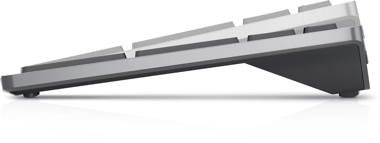 DELL KB740 tastatur Kontor RF trådløs + Bluetooth QWERTY US International Grå, Sort