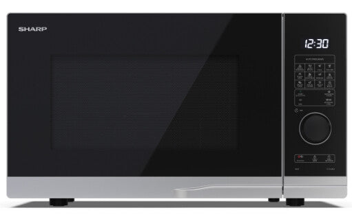 Sharp YC-PG284AE-S mikrobølgeovn Sort, Sølv Grill mikroovn Bordplade 28 L 900 W