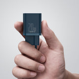 Baseus Super Si 1C fast charger USB Type C 20 W Power Delivery blue (CCSUP-B03)