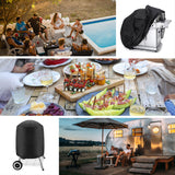 Vandtæt grilldæksel, cykeldæksel, scooterdæksel L sort