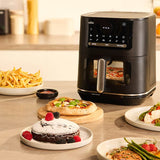 Braun HF 5075 Enkelt Enkeltstående 2000 W Varmluftsteger Sort, Grå
