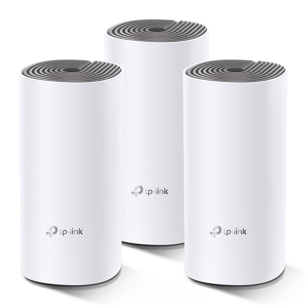 TP-Link Deco E4 (3-pack) Dual-band (2,4 GHz / 5 GHz) Wi-Fi 5 (802.11ac) Hvid, Grå 2 Intern