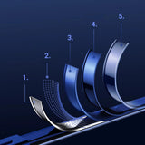 Joyroom New Beautiful Series ultra tynd kuffert med galvaniseret ramme til iPhone 12 Pro Max grøn (JR-BP796)