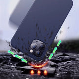 Joyroom Color Series-foder for iPhone 12 Pro Max blå (JR-BP800)