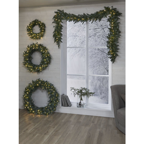 Star Trading Torpa 5 arm hvid adventsstage