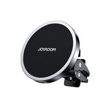 Joyroom Car Magnetic Holder Qi Wireless Inductive Charger 15W (MagSafe Kompatibel til iPhone) Sort (JR-ZS240)