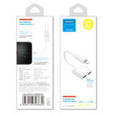 Joyroom S-Y104 hovedtelefon Lightning / 2x Lightning adapter - hvid