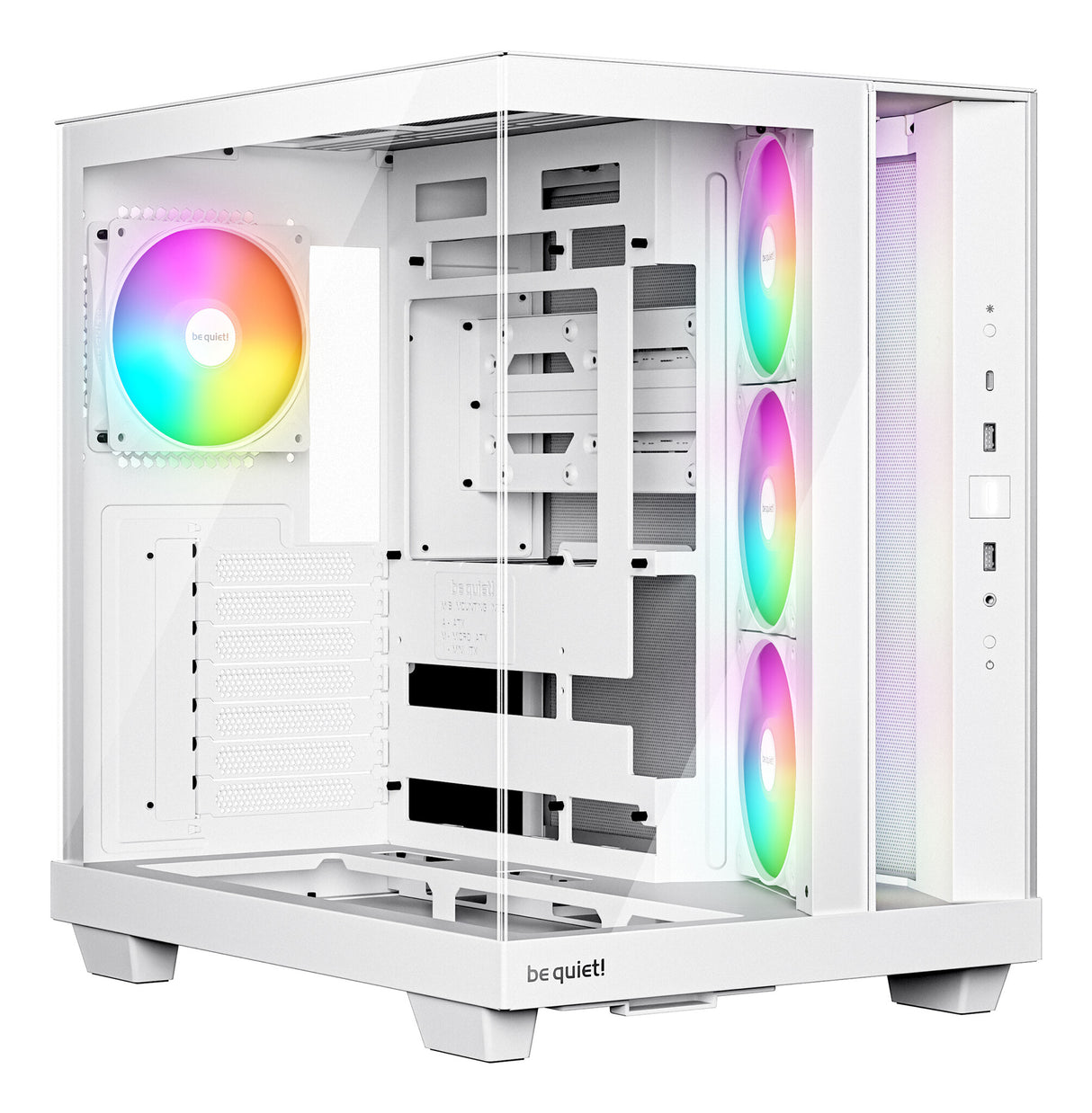 be quiet! Light Base 500 LX White Midi Tower Hvid