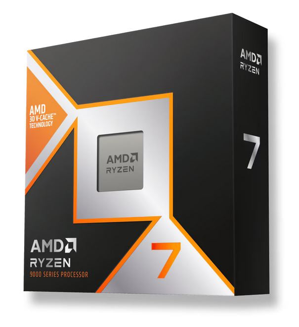 AMD Ryzen 7 9800X3D 4,7 GHz 8 kerner AM5 TRAY - u/køler