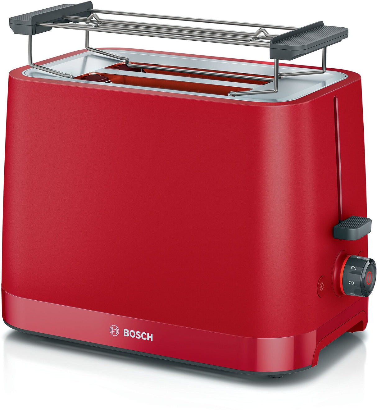 Bosch TAT3M124 brødrister 2 skive(r) 950 W Rød