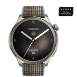 Amazfit Balance 3,81 cm (1.5") AMOLED 46 mm Digital 480 x 480 pixel Berøringsskærm Grå Wi-Fi GPS (satellit)