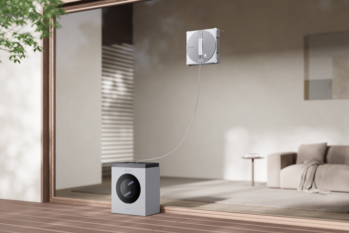 Ecovacs Winbot W3 OMNI Vinduesrenser robotstyret Sølv