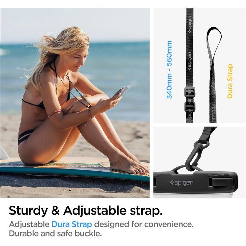 Spigen Spigen Aqua Shield A601 case vandtæt IPX8 - gennemsigtige 2 stykker.