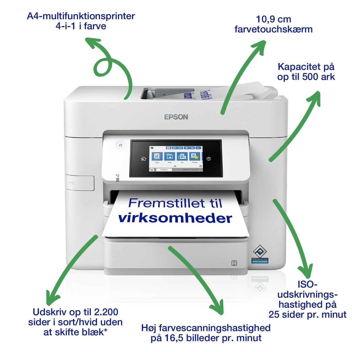 Epson WorkForce Pro WF-C4810DTWF Printer