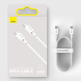 Baseus CATYS-C01 USB-C - USB-C PD QC FCP cable 100W 5A 480Mb/s 2m - black