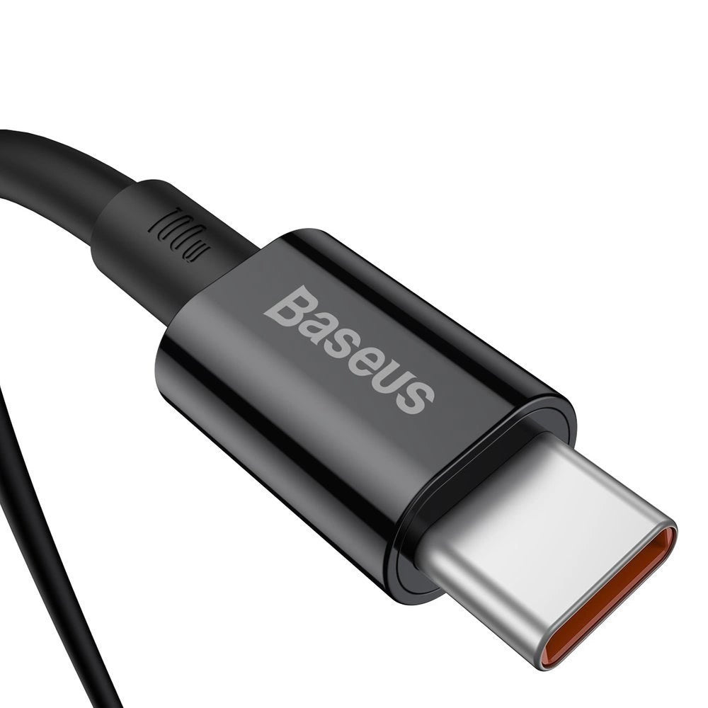 Baseus CATYS-C01 USB-C - USB-C PD QC FCP kabel 100W 5A 480Mb/s 2m - sort