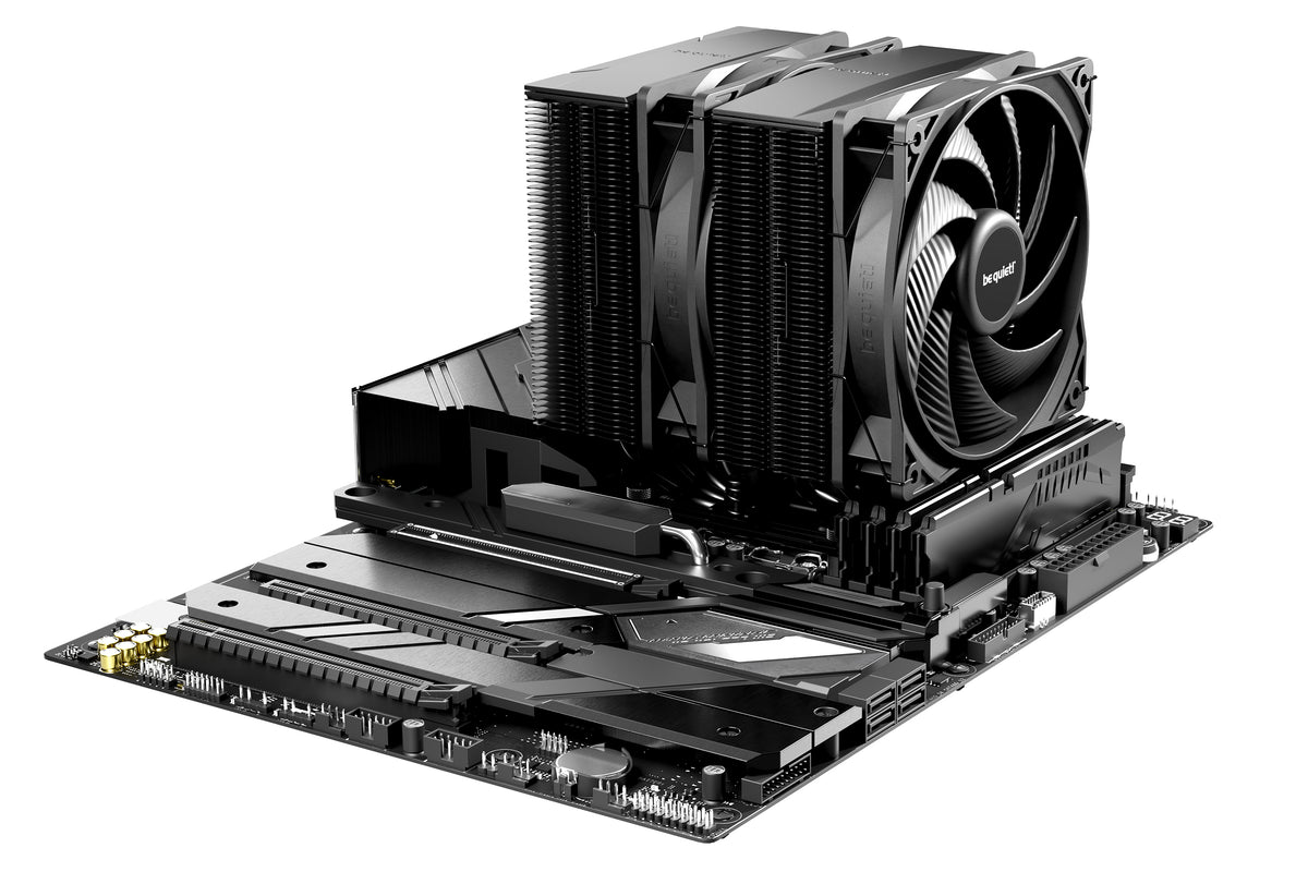 be quiet! Pure Rock Pro 3 Processor-køler Intel/AMD 1-pack Sort 120 mm