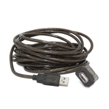 Gembird USB A/USB A M/F 10m USB-kabel USB 2.0 Sort