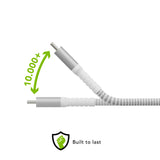 dbramante1928 re-charge - BRD Kabel - 2.5m USB-C til Lightning - W