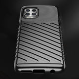 Thunder Case Flexible Tough Rugged Cover TPU Case til Motorola Moto G100 / Edge S sort