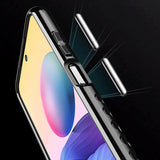 Thunder Case Flexible Tough Rugged Cover TPU Case til Xiaomi Redmi Note 10 5G / Poco M3 Pro sort