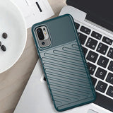 Thunder Case Flexible Tough Rugged Cover TPU Case til Xiaomi Redmi Note 10 5G / Poco M3 Pro sort