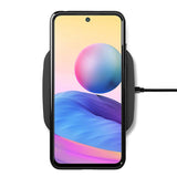 Thunder Case Flexible Tough Rugged Cover TPU Case til Xiaomi Redmi Note 10 5G / Poco M3 Pro sort